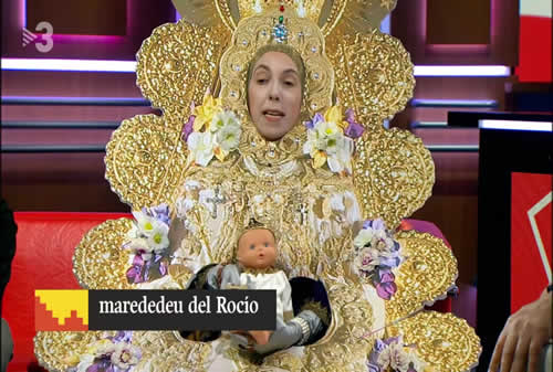 Parodia de la virgen del Rocio